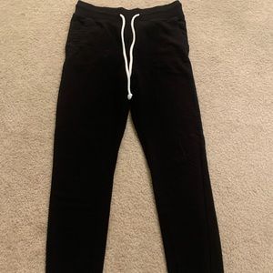 Black sweatpants